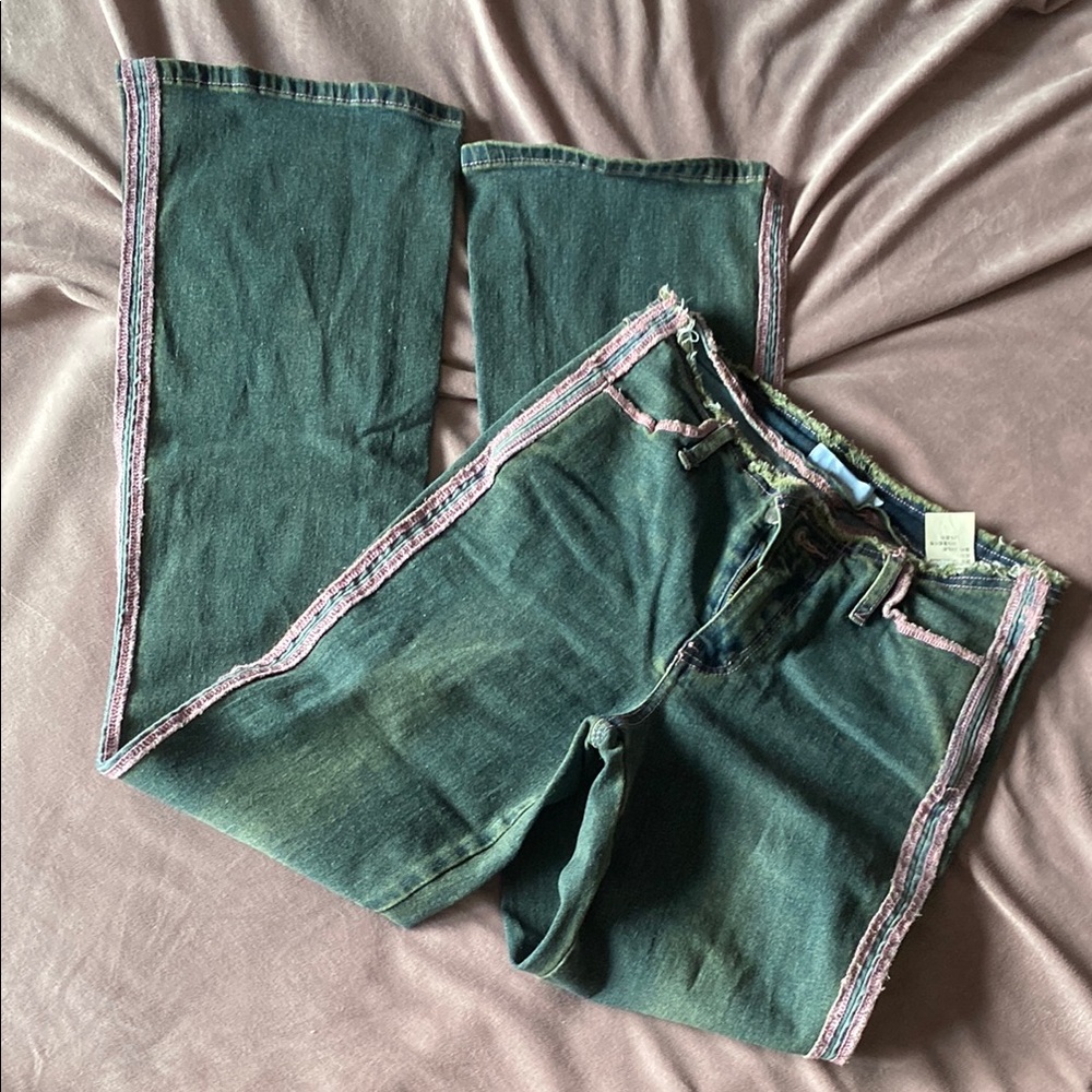 Trendy Y2K Pink Jeans